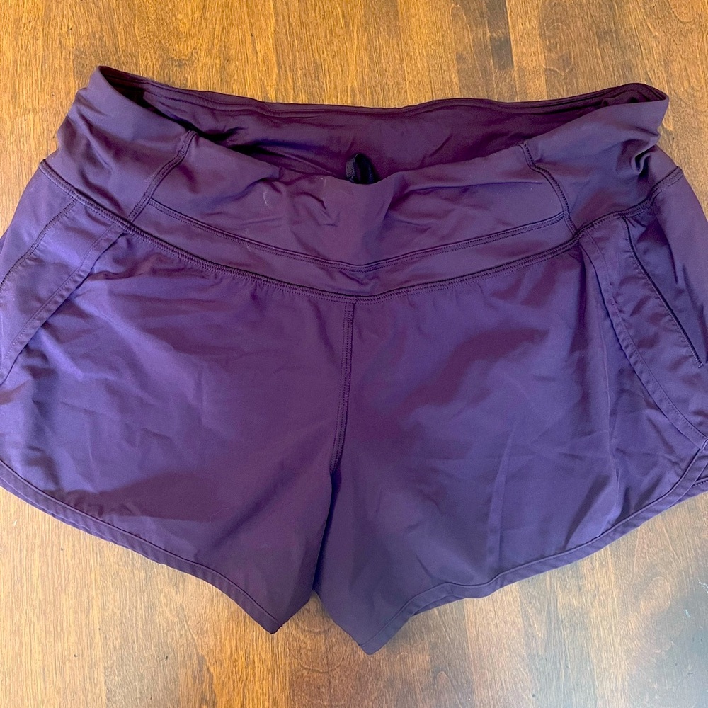 Lululemon Speed Short Sz 10